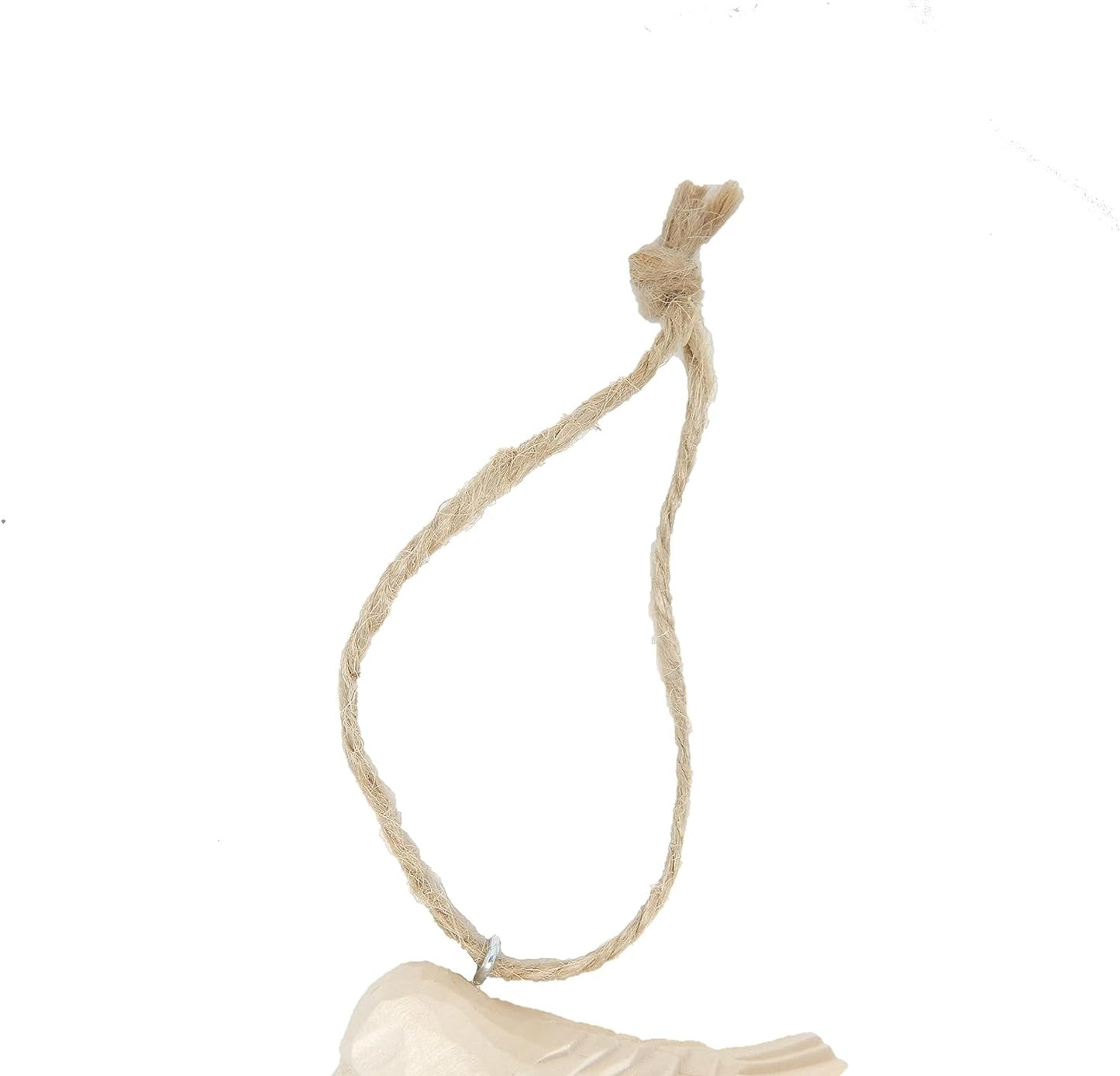 Raven Crow Black Bird Ornament Wood Hanging Figurine Holiday Decoration Handmade Carving Small Animal