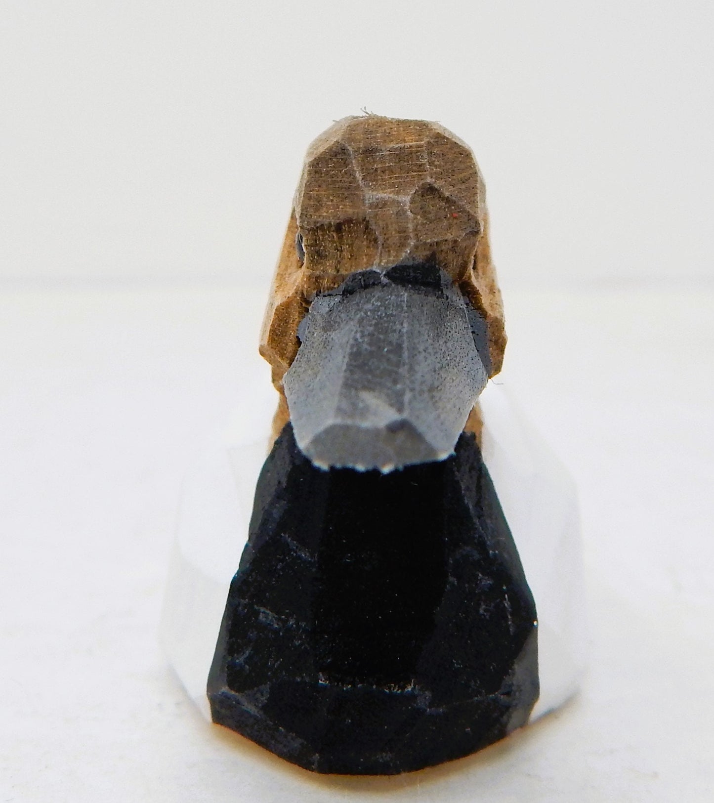 Hand-Carved Wooden Canvasback Duck Ornament – Mini Bird Decor